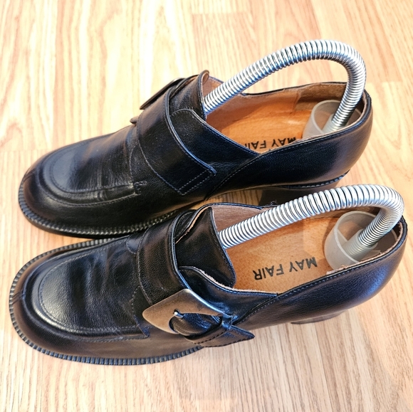 May Fair Women's Casual Block Heel Black Shoes Size EU 37. - Picture 6 of 11